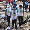 Bupati Kuningan saat kegiatan bersih sampah di kawasan jalan siliwangi